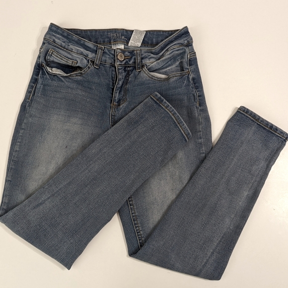 Time and Tru Skinny Jeans Size 10 - Picture 1 of 9